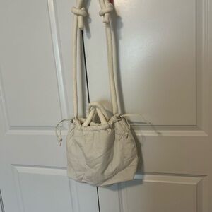 Cream Shoulder Bag